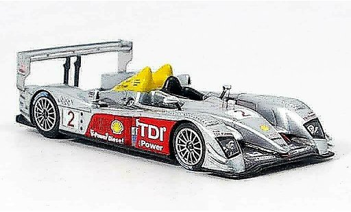 Audi R10 course 1/43 Spark 2006 No.2 winnaar 12h Sebring 2006 modelauto