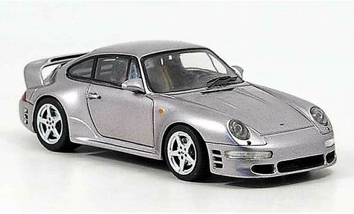 RUF CTR 2 1/43 Spark grijs metallic 1996 modelauto