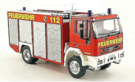 Magirus RW Base 1/43 Schuco Iveco 2 pompier modelauto