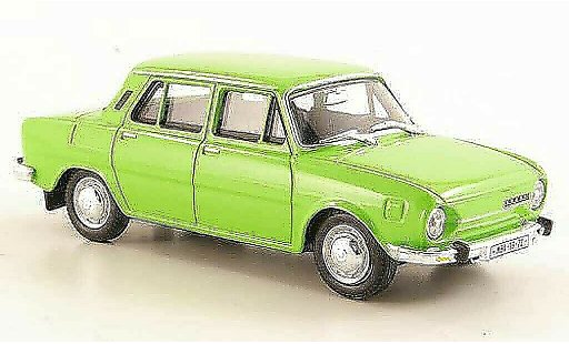 Skoda 110 L 1/43 Abrex groen 1969 modelauto