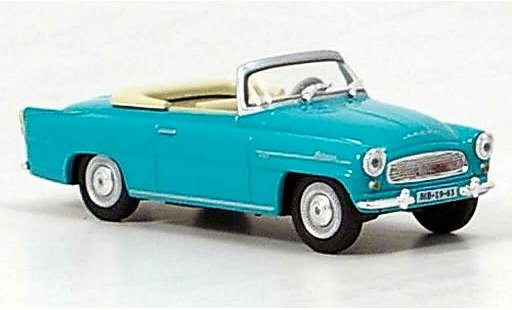 Skoda Felicia Roadster 1/43 Abrex turquoise modelauto