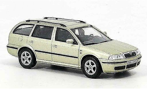 Skoda Octavia Combi 1/43 Abrex tour beige modelauto