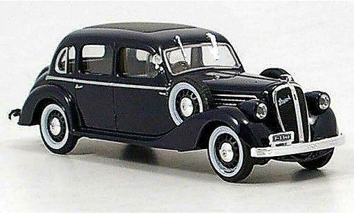 Skoda Superb 1938 1/43 Abrex 913 blauw modelauto
