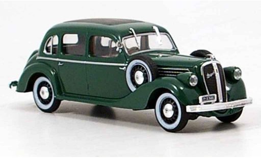 Skoda Superb 1938 1/43 Abrex 913 groen modelauto