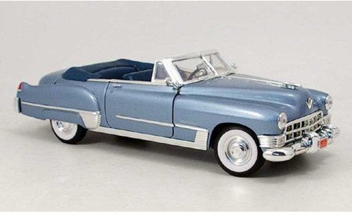 Cadillac Deville Convertible 1/18 Yat Ming cabriolet blauw 1949 modelauto