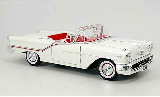 Oldsmobile Super 88 Convertible 1/18 Yat Ming cabriolet wit 1957 modelauto