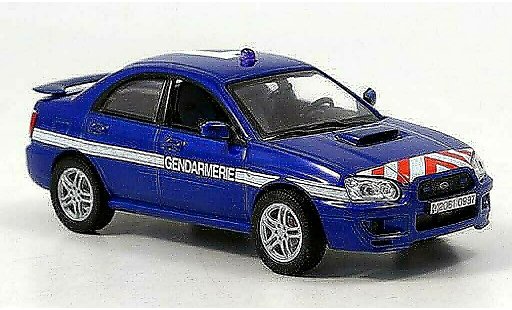 Subaru Impreza WRX 1/43 Norev Gendamerie Politie Frankreich 2003 modelauto