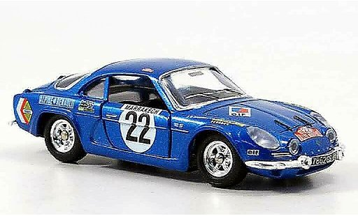 Alpine A110 rallye 1/43 Solido no.22 1971 modelauto