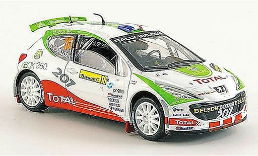 Peugeot 207 S2000 1/43 Solido No.16 XBox 360 Barum Rally 2008 modelauto