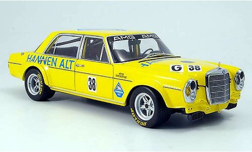 Mercedes 300 6.8 1/18 Minichamps liter amg heyer hockenheim 1971 modelauto