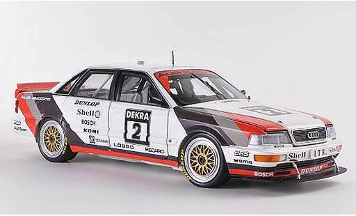 Audi V8 dtm 1/18 Minichamps Quattro No.2 Team SMS Motorsport H.Haupt -Saison 1991 modelauto