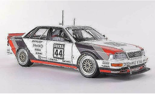 Audi V8 dtm 1/18 Minichamps Quattro No.44 Team AZR F.Jelinski -Saison 1991 modelauto