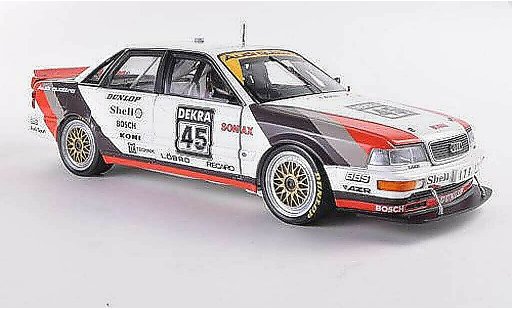 Audi V8 dtm 1/18 Minichamps Quattro No.45 Team AZR F.Biela -Saison 1991 modelauto