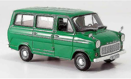Ford Transit Bus 1/43 Minichamps groen 1974 modelauto