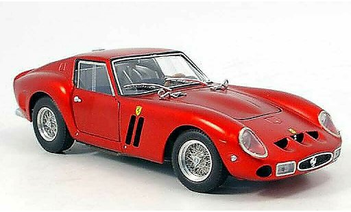 Ferrari 250 GTO 1/18 Hot Wheels Elite serie elite met. rood 60th ferrari modelauto