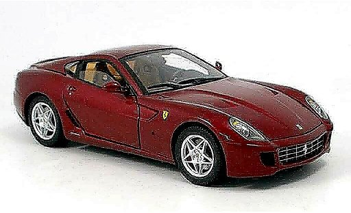 Ferrari 599 GTB 1/18 Hot Wheels Elite fiorano rood serie elite modelauto