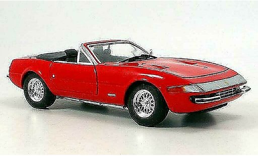 Ferrari 365 GTS/4 1/18 Hot Wheels daytona rood modelauto