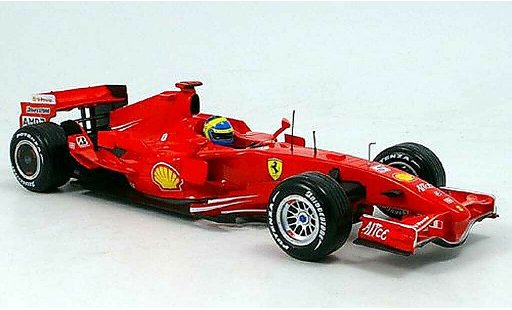 Ferrari F1 F2007 1/18 Hot Wheels massa 2007 modelauto