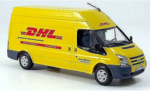 Ford Transit Kastenwagen 1/43 Minichamps Hochdakbestelwagen DHL 2006 modelauto