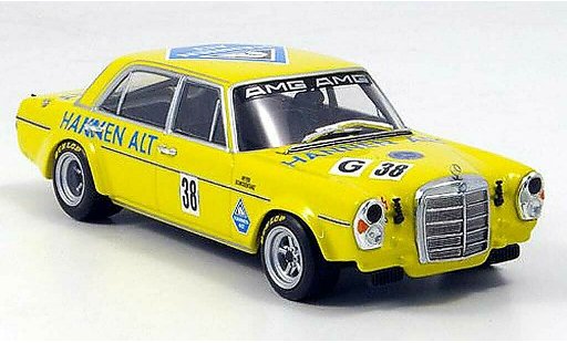 Mercedes 300 6.8 1/43 Minichamps AMG Heyer Hockenheim 1971 modelauto