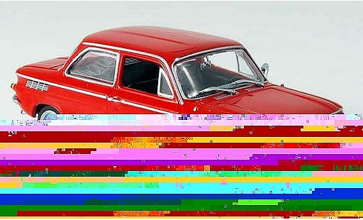 NSU TT Base 1/43 Minichamps rood 1967 modelauto