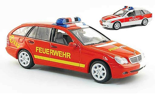 Mercedes Classe C T-Modell 1/43 Minichamps T Modell NEF 2001 modelauto
