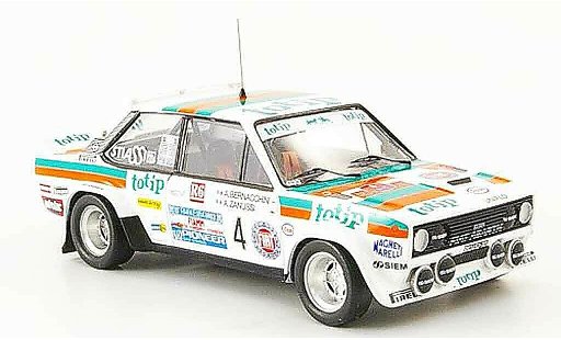 Fiat 131 Abarth 1/43 Trofeu Zanussi European Champion modelauto