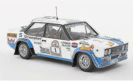Fiat 131 Abarth 1/43 Trofeu No.1 Rally Finnland 1980 M.Alen/I.Kivimeki modelauto