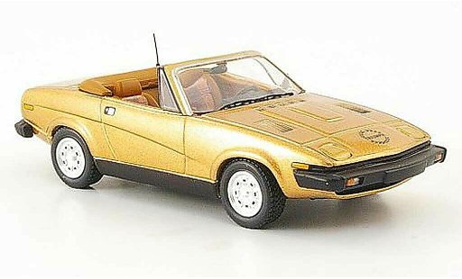 Triumph TR7 DHC 1/43 Trofeu Drophead gold modelauto