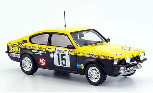 Opel Kadett GT 1/43 Trofeu e carlsson rallye monte carlo 1977 modelauto