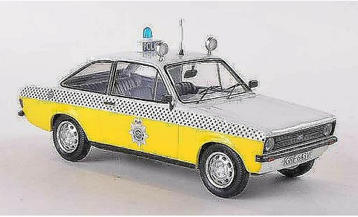 Ford Escort Berlina 1/43 Trofeu Staffordshire Politie Politie (GB) 1980 modelauto