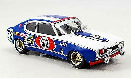 Ford Capri RS 2600 1/43 Trofeu No.52 24h Le Mans 1972 modelauto