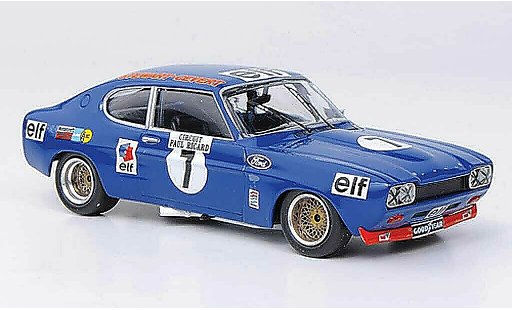 Ford Capri RS 2600 1/43 Trofeu MKI No.7 J.Stewart / F.Cegroen 6h Paul Ricard 1972 modelauto