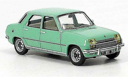 Renault Siete TL 1/43 IXO groen 1975 modelauto