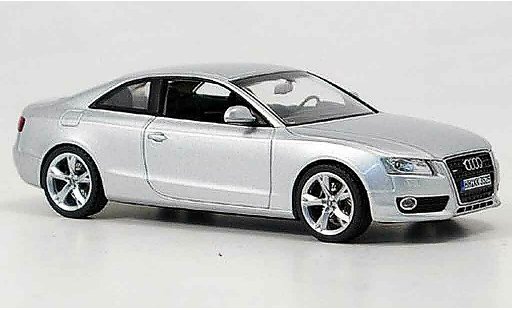 Audi A5 coupe 1/43 Schuco grijs metallic 2007 modelauto