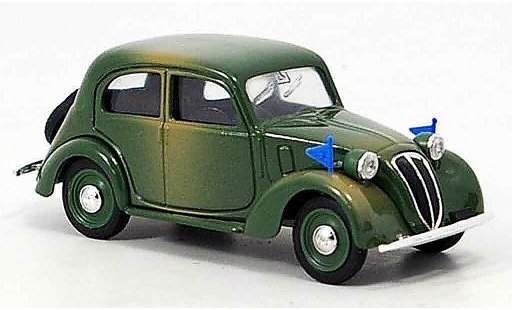 Fiat 1100 508C 1/43 Brumm Militar modelauto