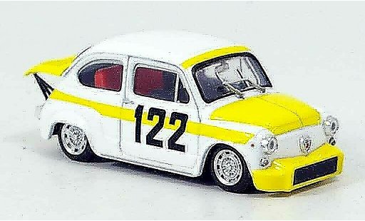 Fiat 850 Abarth TC 1/43 Brumm No.122 Coppa Collina 1969 modelauto