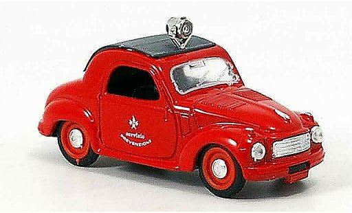 Fiat 500 C 1/43 Brumm pompier Italien 1949 modelauto