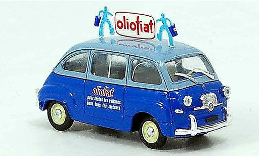 Fiat 600 Multipla 1/43 Brumm Olio 1956 modelauto