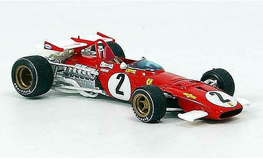 Ferrari 312 B 1/43 Brumm no.2 j.ickx gp italien 1970 modelauto