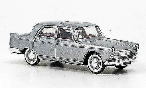 Peugeot 404 Berline 1/43 Norev Sedan grijs metallic modelauto