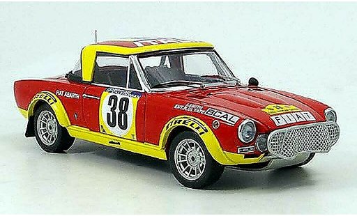 Fiat 124 Abarth 1/18 Sun Star ulyate east african safari 1975 modelauto