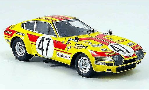 Ferrari 365 GTB/4 1/43 Red Line no.47 le mans 1975 modelauto