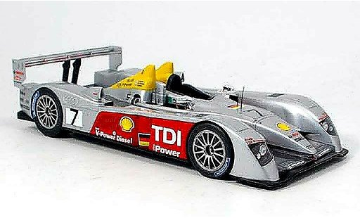 Audi R10 course 1/18 Spark 2006 dritter le mans modelauto