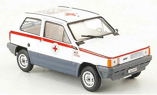 Fiat Panda 45 1/43 Brumm rotes Kreuz Italien 1980 modelauto