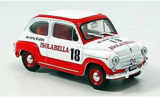 Fiat 600 D 1/43 Brumm Amaro 18 Isolabella 1960 modelauto