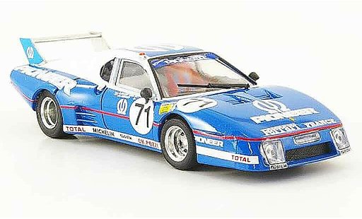Ferrari 512 BB 1/43 Brumm no.71 le mans 1982 modelauto