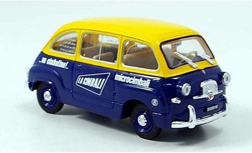 Fiat 600 Multipla 1/43 Brumm Microcimbali 1960 modelauto