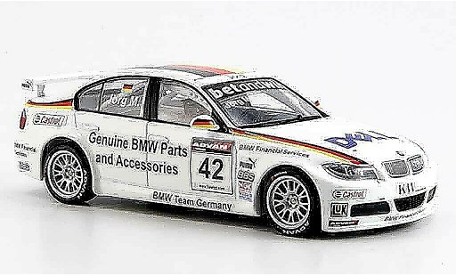 Bmw 320 WTCC 1/43 Minichamps E90 si 3er J.Muller 2006 modelauto