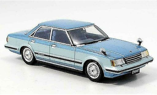 Toyota Chaser Avante Twincam 24 1/43 Aoshima blauw 1982 modelauto